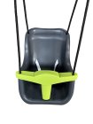 2Kids Toys Plastová baby houpačka tmavě šedá