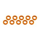 3x6x1mm alu podložky oranžové (10 ks.)