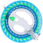 Naviják s rukojetí 18 cm s délkou šňůry 160 m, neonový