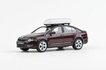 Abrex Škoda Octavia III (2012) 1:43 - Rosso Brunello Metalíza
