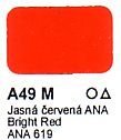 Agama Email A49 M Jasná červená ANA 619