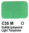 Agama Email C35 M Světlá tyrkysová
