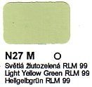 Agama Email N27 M Světlá žlutozelená RLM 99