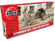 Airfix 17 librové protitankové dělo (1:32)