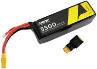 Akumulátor Li-Pol 4S 14,8V 5500 mAh 40C XT90 + adaptér XT90/XT60