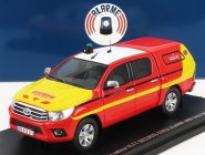 Alarme Toyota Hi-lux Double Cabine Pick-up Closed Securite Civile 2011 1:43 Červená Žlutá