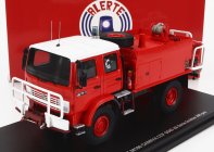 Alerte Renault M180 Tanker Truck Camiva Ccf Sdis 28 Sapeurs Pompiers 1986 1:43 Červená Bílá