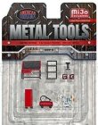 American diorama Accessories Set Officina Garage Tool 1:64 Šedá Červená