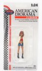 American diorama Figures Girl Hip Hop - 3 1:24 Bílá Červená Modrá