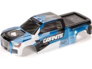 Arrma karosérie bezsponková modrá: Granite