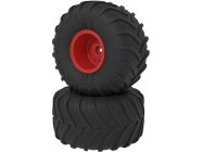 Arrma kolo dBoots Chevron MT, disk červený (2)