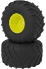 Arrma kolo dBoots Chevron MT, disk žlutý (2)