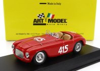 Art-model Ferrari 166mm Spider Barchetta N 415 Giro Di Sicilia 1951 Paolo Marzotto - Marino Marini 1:43 Red
