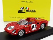 Art-model Ferrari 275p Spider Ch.0820 N 144 Winner 1000km Nurburgring 1964 Ludovico Scarfiotti - Nino Vaccarella 1:43 Red