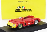 Art-model Ferrari 290mm Spider S/n0626 N 4 Rouen Gp 1956 Alfonso De Portago 1:43 Červená Žlutá