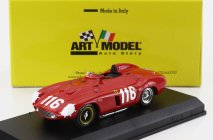 Art-model Ferrari 857s S/n0570 Spider N 116 3rd Targa Florio 1955 Eugenio Castellotti - Roberto Manzon 1:43 Red