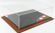 Atlantic Vetrina display box Diorama Base Pista - Racetrack Base - Lungh.lenght Cm 42.5 X Largh.width Cm 31.3 X Alt.height Cm 12.5 (altezza Interna Cm 11.3) 1:18 Plastový Displej
