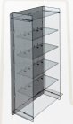 Atlantic Vetrina display box Espositore - For 5 Cars 1/18 Lungh.lenght Cm 36.8 X Largh.width Cm 12.5 X Alt.height Cm 70.0 (altezza Utile Tra I Ripiani Cm 12.0 Inner Height Among Shelves) 1:18 Plastový Displej