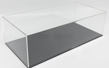 Atlantic Vetrina display box Stuttgart Base Effetto Fibra Di Carbonio Nera - Carbon Fiber Effect Base Black - Lungh.lenght Cm 52.0 X Largh.width Cm 25.0 X Alt.height Cm 15.0 (altezza Interna Cm 14.3) 1:12 Plastový Displej