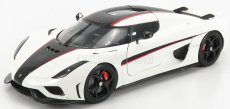 Autoart Koenigsegg Regera 2016 1:18 Bílá Černá Karbonová Červená