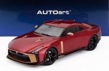 Autoart Nissan Gt-r50 By Italdesign 2021 1:18 Red Met Gold
