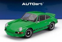Autoart Porsche 911 Carrera Rs 2.7 Coupe 1973 1:18 Zelená Černá