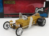 Autoworld Tv series Dragster The Munsters Dragula - Dracula 1:18 Gold Met