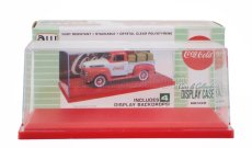 Autoworld Vetrina display box Vetrina - Base In Plastica Rossa - Coca-cola Plastic Base Red - Lungh.length Cm  X Largh.width Cm  X Alt.height Cm  (altezza Interna Cm ) 1:43 Plastový Displej