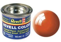 Barva Revell emailová - 32130: lesklá oranžová (orange gloss)