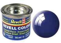 Barva Revell emailová - 32151: lesklá ultramarínová modrá (ultramarine-blue gloss)