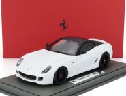 Bbr-models Ferrari 599 Gtb Fiorano 2007 - F1 Gear Box - Cambio F1 - Con Vetrina - With Showcase 1:18 Bianco Opaco - Matná Bílá Černá