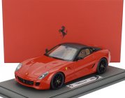 Bbr-models Ferrari 599 Gtb Fiorano 2007 - F1 Gear Box - Cambio F1 - Con Vetrina - With Showcase 1:18 Rosso Corsa - Červená Černá