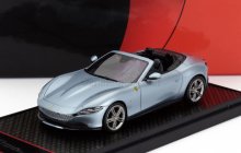 Bbr-models Ferrari Roma Spider Open 2020 1:43 Grigio Alloy - Modrá Šedá Met