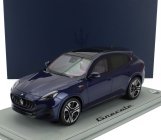 Bbr-models Maserati Grecale Folgore Suv 2022 - Con Vetrina - With Showcase 1:18 Blu Intenso - Blue Met