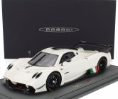 Bbr-models Pagani Huayra R 2021 - Con Vetrina - With Showcase 1:18 Bianco Benny - Bílá Černá