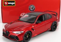 Bburago Alfa romeo Giulia Gtam 2020 1:18 Rosso Gta - Red Met