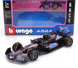 Bburago Alpine F1  A524 Team Bwt Alpine N 10 Season 2024 Pierre Gasly 1:43 Černá Modrá Růžová