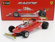 Bburago Ferrari F1  312t4 N 11 Winner Gp Monza Jody Scheckter (with Pilot Figure) 1979 World Champion 1:18 Red
