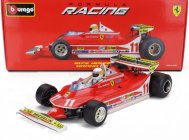 Bburago Ferrari F1  312t4 Short Tail N 11 Winner Monaco Gp Jody Scheckter (with Pilot) 1979 World Champion 1:18 Red
