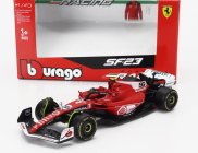 Bburago Ferrari F1  Sf-23 Team Scuderia Ferrari N 55 Las Vegas Usa Gp 2023 Carlos Sainz 1:43 Červená Bílá Černá