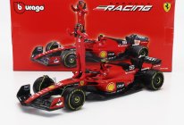 Bburago Ferrari F1  Sf-23 Team Scuderia Ferrari N 55 Season 2023 Carlos Sainz 1:24 Červená Černá