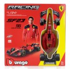 Bburago Ferrari F1  Sf-23 Team Scuderia Ferrari N 55 Season 2023 Carlos Sainz 1:24 Červená Černá