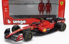 Bburago Ferrari F1 Sf-23 Team Scuderia Ferrari N 55 2023 Carlos Sainz 1:18, červená