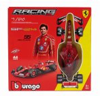 Bburago Ferrari F1  Sf-24 Team Scuderia Ferrari N 55 Season 2024 Carlos Sainz 1:24 Červená Černá