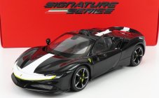 Bburago Ferrari Sf90 Stradale Spider Assetto Fiorano 2019 1:18 Black