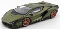 Bburago Lamborghini Sian Fkp 37 Hybrid 2020 1:18 Verde Gea - Zelená Met