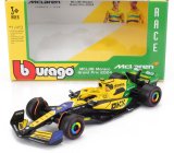 Bburago Mclaren F1  Mcl38 Team Mclaren N 4 4th Monaco Gp (senna 30th Anniversary) 2024 Lando Norris 1:43 Žlutá Zelená Černá