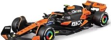 Bburago Mclaren F1  Mcl38 Team Mclaren N 4 Season 2024 Lando Norris 1:43 Oranžová Černá