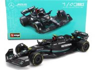 Bburago Mercedes gp F1 W14 Team Mercedes-amg Petronas Formula One N 44 Season 2023 Lewis Hamilton 1:43 Matt Black