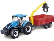 Bburago New Holland T7.315 s drapákem